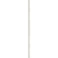 thumbnail image 4 of Ekena Millwork 47"H x 3/4"T Gypsum PVC Adjustable Decorative Slat Wall Panel Kit, Unfinished (contains 14 Slats + 1 Straight Edge Starter Slat), 4 of 15