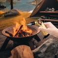 thumbnail image 2 of openpig Butane Torch, Kitchen Torch Cooking Torch with Safety Lock & Adjustable Flame for Cooking, BBQ, Baking, Brulee, Creme (Butane Not Included) Gold, 2 of 4