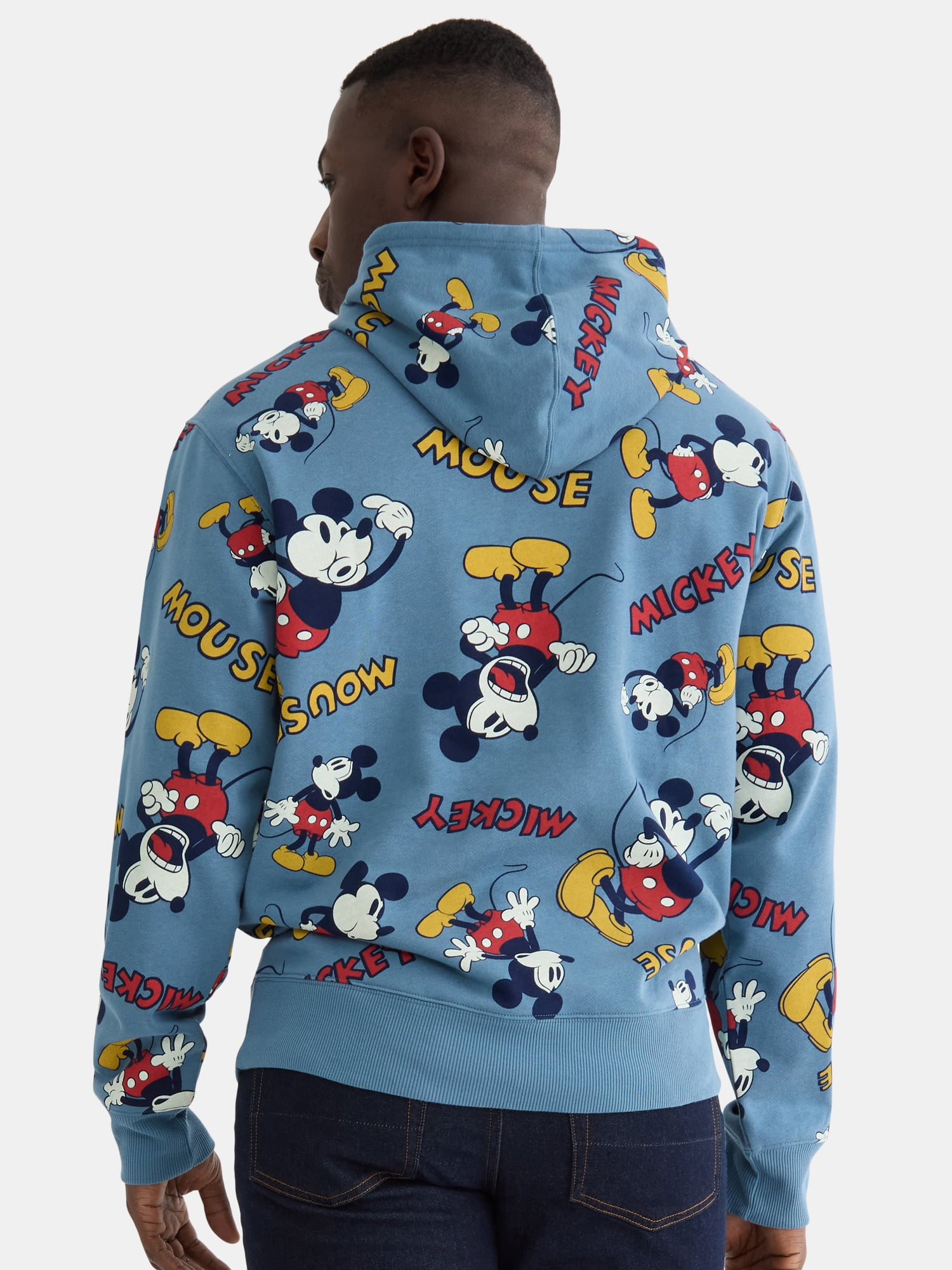 Disney Men's Mickey Mouse EST 1928 Graphic Hoodie Sweatshirt, Sizes S-3XL