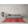 thumbnail image 3 of Ahgly Company Indoor Rectangle Abstract Red Modern Area Rugs, 2' x 3', 3 of 4