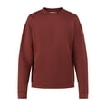 thumbnail image 5 of No Boundaries All Gender Fleece Crewneck Sweatshirt with Long Sleeves, Men's and Big Men’s, 5 of 5