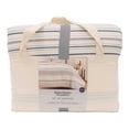thumbnail image 1 of Set de Edredón Better Homes & Gardens 3 Piezas King Diseño Rayado Beige, 1 of 4