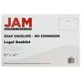 thumbnail image 3 of JAM Paper Plastic Snap Envelopes, 9.8x14.5, 12 per Pack, Clear, 3 of 4