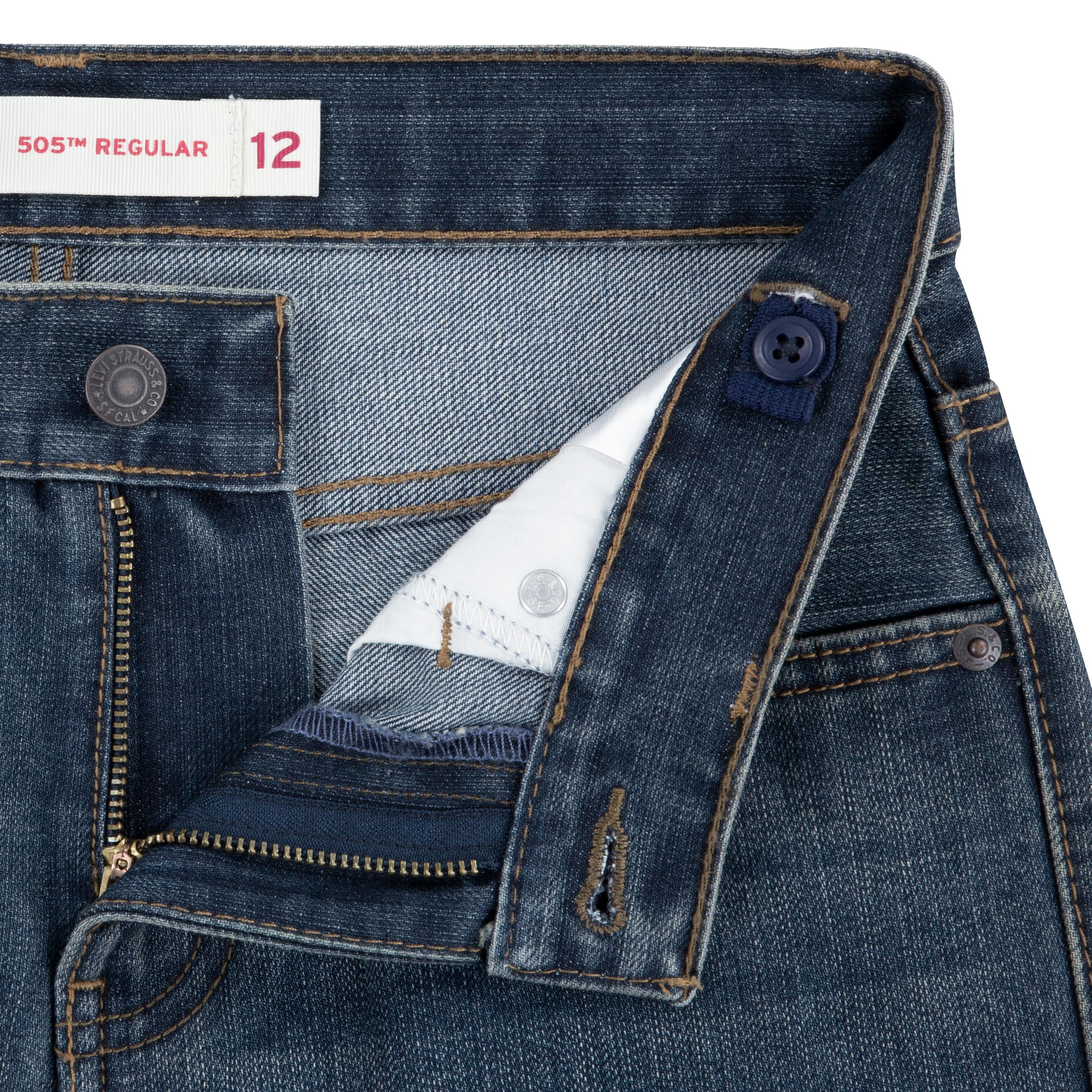 Levi's Boys' 505 Regular Fit Jeans, Sizes 4-20 - Walmart.com