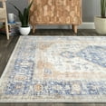thumbnail image 4 of nuLOOM Vintage Jacquie Floral Accent Rug, 3' x 5', Blue, 4 of 4