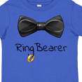 thumbnail image 4 of Inktastic Ring Bearer- black bow tie Boys or Girls Toddler T-Shirt, 4 of 5