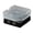 Black, variant on YIEMEEN Permanent PC Reinforced Glass Coffee Scale with Clock Function for Precise Brewing Control Transportable Size Excellent for Small Sectors and Soaking pool Go