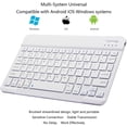 thumbnail image 3 of XIHAMA Ultra Slim Bluetooth Keyboard Portable Mini Wireless Keyboard Rechargeable for Apple iPad iPhone Samsung Tablet Cell Phone Smartphone iOS Android Windows, 3 of 7