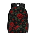 thumbnail image 1 of Disketp Roses Mochila Unisex de Apertura Lateral Completa, Mochila para Laptop para Escuela, Trabajo y Viajes, 1 of 8