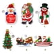 thumbnail image 2 of Inteprter Luces de decoración de Navidad Adornos de ventana Luces de Navidad con ganchos de ventosa Fuente de alimentación de 3X AAA para Kits de decoración para fiestas No.01 Inteprter HA008366-01, 2 of 6