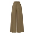 thumbnail image 6 of jiaxiM Womens Pants High Waisted Wide Leg Palazzo Pants Drawstring Classic-Fit Trousers Pants for Women Lounge Pants for Women for Work Lounge, 6 of 6