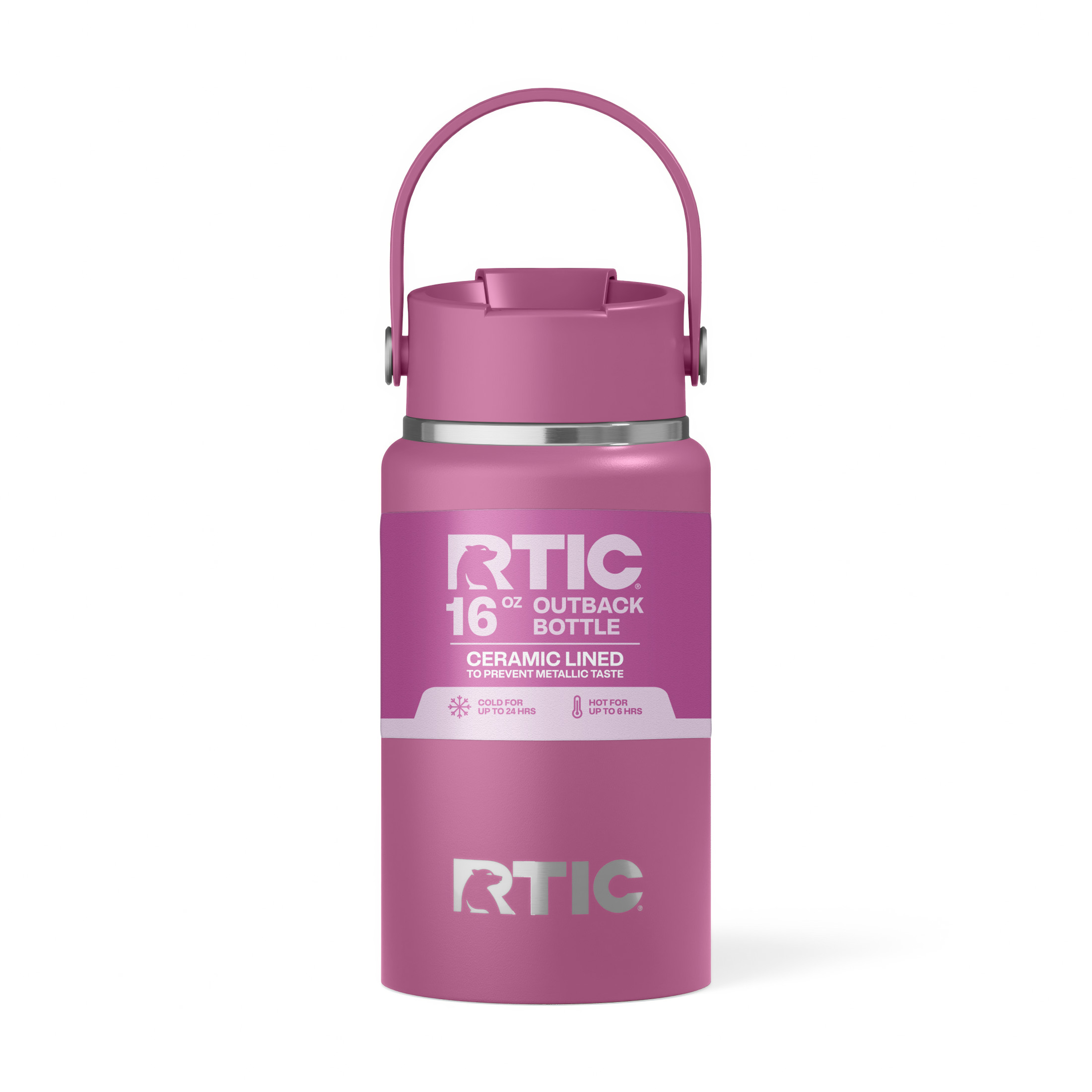 RTIC Outback 16 oz Water Bottle, Orchid photo 1