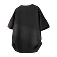 thumbnail image 3 of Enjoytime Mens Shirts Casual Short Sleeve V-Neck Solid Color T Shirt Summer Lightweight Fashion Shirt, 3 of 3
