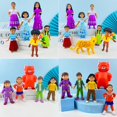 thumbnail image 2 of Disney Turning Red Figure Cartoon Princess Anime Model Toys para niños, decoración de pastel Kawaii, regalos de cumpleaños, KrasnoMemonary Pop Mei zhangyuxiang unisex, 2 of 2