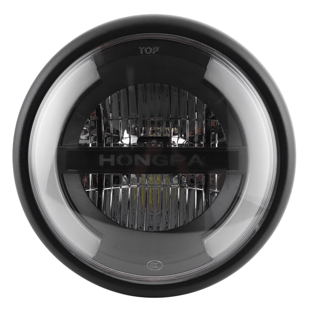Faro de motocicleta Jadeshay LED vintage 7 pulgadas