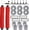 Red-Q Revo Accessories, variant on 26 Pack Replacement Parts for Roborock Q10 S5/S5+/Q10 X5/X5+ Robot Vacuum | 2 Main Brushes 6 Side Brushes 4 HEPA Filters 6 Mop Pads 6 Dust Bags 1 Cleaning Brush 1 Screwdriver
