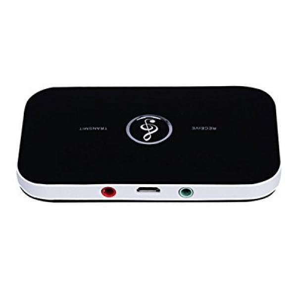 Headphone Actpe Bluetooth Car Adapter 3.5mm Aux Stereo Output Built-in Microphone for Car Home Audio Music Streaming Sound System Bluetooth Audio Receiver Speaker