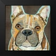 thumbnail image 2 of Anderson, Traci 12x12 Black Modern Framed Museum Art Print Titled - French Bulldog, 2 of 5