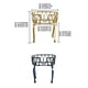 thumbnail image 4 of Naiovety Soporte para tarros, estante de Metal para zumo, organizador dispensador, soporte para cocina y hogar, estantes redondos, contenedor de Mostrada Dorado, diámetro de ajuste 15 cm 5L, 4 of 6