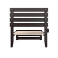 thumbnail image 5 of AFI Oxford Wood Twin Extra Long Bed with Footboard in Espresso, 5 of 7