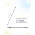 thumbnail image 4 of 2pcs Transparent MacBook cases, Morandi Style, Abstract Color Blocks, Artist Style, 4 of 5