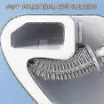 thumbnail image 2 of Black Silicone Toilet Brush with Holder - [2 Pack] - Wall Mounted, Modern Design, Eco-friendly Packa, 2 of 4