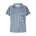thumbnail image 5 of Lightweight Tops & Blouses Short Sleeve Shirts for Women V Neck s for Women Golf Linen Crop Tops for Women Summer Generic Womens Tops Hide Belly, 5 of 6