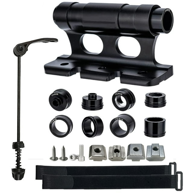Front Fork Mount Bracket Car Roof Bike Fixing Rack Quick Release CarTop Front Fork Install Holder with Slider