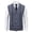 Gray, variant on Turilly Men's Sweater Sleeveless Fleece Lined Button Front Cardigan Vest Sweater Knit Warm Layering Essential Fall Top
