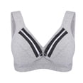 thumbnail image 2 of Sujetador de Maternidad BuyWeekMX de Lactancia Algodón 95% Spandex Gris Beige Corazón Rosa M L XL, 2 of 6