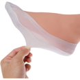 thumbnail image 2 of 6 Pairs White  Women's No Show Socks, Nylon Ultra Low Cut Non-Slip Thin Liner Socks, Invisible Socks for Flats, 2 of 6