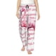 thumbnail image 1 of Balery Flamingo Pantalones de pijama para mujer, pijamas ultraligeros, pantalones de estar por casa-Medium, 1 of 6