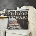 thumbnail image 2 of YINGXI Winter Decorative Pillow Covers Farmhouse Decor Baby It’s Cold Outside Snowy Winter Holiday Blessings Quote Throw Pillow Case Cushion Cover with Black Background 18x18in, 2 of 5