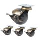 thumbnail image 2 of Juego de 4 ruedas giratorias de bola para muebles con placa superior, instalación sencilla, placa giratoria universal para muebles 2 pulgadas, 2 of 8