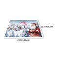 thumbnail image 3 of Alfombra de Barro de Diatomeas, Felpudo de Papá Noel, Suave, Cómoda, Resistente y Absorbente, para Entrada, Dormitorio o Baño, Antideslizante., 3 of 6