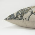 thumbnail image 3 of Natural Taupe Marbled Pattern Throw Pillow, 3 of 5