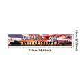 thumbnail image 3 of Decorative Design Lest We Forget Remembrance Banner Red Poppy Military Tribute for Memorial Celebration Armistice Day Veterans Day, 3 of 8