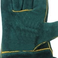 thumbnail image 3 of Guantes antimordeduras para mascotas, forro completo de cuero completo, tratamiento de soldadura de cuero completo antiarañazos extendido, 3 of 5