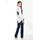 thumbnail image 3 of Top corset efecto piel Roman Fashion /Juvenil, 57410 (Negro) negro CH, 3 of 6