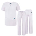 thumbnail image 1 of Adar Mens Medical Scrubs Set Medical Uniforms - Roomy Fit (30 Colors), 1 of 7