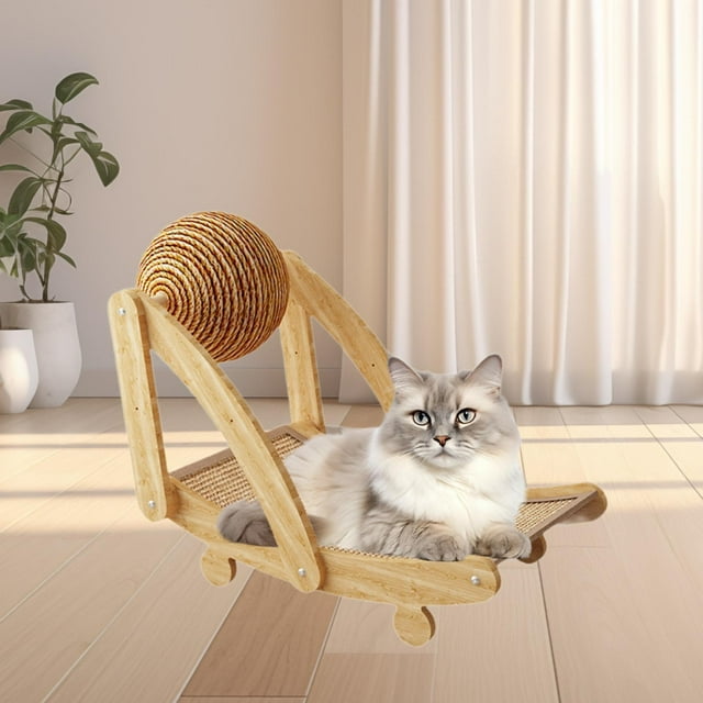 Rascador para gatos domésticos, Protector de muebles para cama de salón, nido para gatos jugando, rascador de cartón para gatos pequeños, medianos y SG