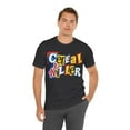 thumbnail image 5 of Cereal Killer T-shirt in Ransom Note, Funny Unisex Jersey Short Sleeve Tee, 5 of 5