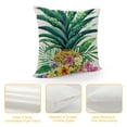thumbnail image 4 of Fenyluxe  Summer Throw Pillow Cover Tropical Pineapples Colorful Floral Pillowcase Happy Summer Holiday Farmhouse Decorations Patio Cushion Case for Sofa Couch Home Bed 24x24in, 4 of 5