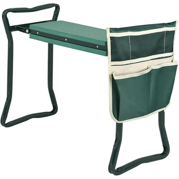 Multifunctional Garden Kneeler & Seat - Heavy Duty Folding Kneeling Bench with Handles, Ideal for Gardening and Sitting - Perfect Garden Stool for Seniors Women