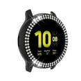 thumbnail image 2 of Xingzhi Watches Case Firmness Round Shape Hard Frame Bumper Sparkle Rhinestone Protector Chic Shockproof Solid Shell Watch Cover R820-44mm Black, 2 of 6