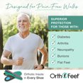 Orthofeet Men's Orthopedic Knit Sprint TieLess Sneakers