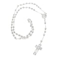 thumbnail image 1 of Rosario De Plata Ley 925 Con Bola Diamantada De 45 Cm, 1 of 4