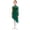 Green, variant on Kids Girls Lyrical Dance Dress One Shoulder Long Sleeve Shiny Rhinestone Skirted Leotard Performance Dancewear Dusty Pink 6