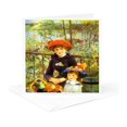 thumbnail image 5 of 3drose, Renoirs Painting on the Terrace, 6 Greeting Cards with Envelopes, 5 of 7