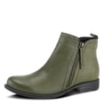 thumbnail image 2 of Spring Step Oziel Waterproof Leather Ankle Boots for Women | Women Shoes with Decorative Zipper, Adjustable Lace Up Closure and Chunky Flat Heel, 2 of 9